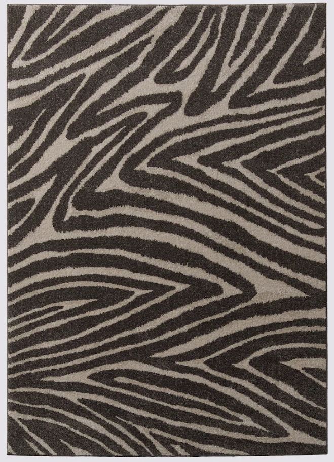 Teppich 80x150 cm im Zebrastyle 